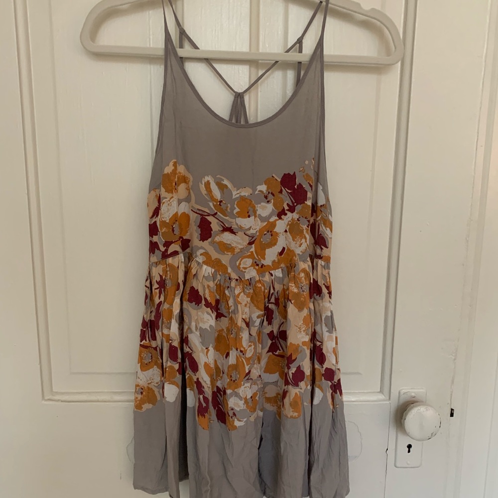 Free People Flowy Floral Dress